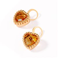 Orecchini Rebecca Donna COCKTAIL in Bronzo Quarzo idrotermale BCOOOC18 - BCOOOC18